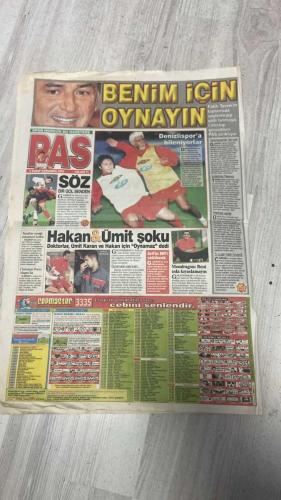 PAS SPOR GAZETESİ - 05 ŞUBAT 2003 - GİTTİ YAMYAM GELDİ AHLAKSIZ - SÜMER YILMAZ'A ÖZENDİ - GÜLE GÜLE RÜŞTÜ HOŞGELDİN ASPER - ARİEL ORTEGA NURETTİN HOCADAN İNTİKAMINI ALDI - TEHLİKELİ GÜNLER ÇOK YAKINDA - BİRAZ DA GÜLELİM - AMAN NAZAR DEĞMESİN - GÖNLÜMÜZE GÖRE - DOĞU KAPLANINA DURMAK YASAK - AYMAN GİDİYOR - SARIGÜL'E TEPKİ VAR - BİZ BU YOLA BAŞ KOYDUK - TEKNİK KADROYA GÜVENİYORUZ - CEM AYYILDIZ TARİHE GEÇTİ - YILMAZ - CAMPBELL - ÖZKAN SÜMER - MARCO AURELIO - RÜŞTÜ - ASPER - ARIEL ORTEGA - NURETTİN - SADETTİN SARAN - OĞUZ ÇETİN - VLADIMIR - REBROV - KEMAL - ERHAN ALBAYRAK - SAMET AYBABA - ERMAN GÜRACAR - KAVUK - ZİYA DOĞAN - AYMAN ABDÜLAZİZ - MURAT DUMAN - JOHNSON - SERKAN BENZOL - TİMUÇİN - ÇETİN SARIGÜL - İLHAN - ALPER TALAS - CEM AYYILDIZ - FATİH TEKKE - FATİH TERİM - REVIVO - ÜMİT KARAN - HAKAN ÜNSAL - ARİF ERDEM - MONDRAGON - GIUNTI - CORDOBA - İLHAN MANSIZ - LUCESCU