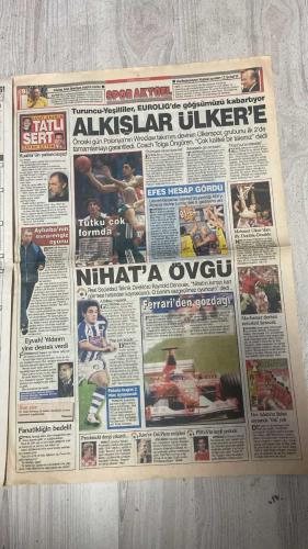 PAS SPOR GAZETESİ - 07 ŞUBAT 2003 - KONYA 3'E KİLİTLENDİ - SİVASSPOR'A 71 MİLYAR - AYDINSPOR'DA PRİM DOPİNGİ - KAF KAF BAYANLARI FİLEDE SET VERMEDİ: 3-0 - AMASYA'DA BÜYÜK YEMİN - ŞANLIURFA'YA GÜVENOYU - M.ŞANSAL KARTAL'DA - KÖRFEZ KRİZİ BREZİLYA MAÇINI VURDU - KONFEDERASYON KUPASI KURALARI 12 ŞUBAT'TA - ALKIŞLAR ÜLKER'E - EFES HESAP GÖRDÜ - AYBABA'NIN ESRARENGİZ OYUNU - EYVAH YILDIRIM YİNE DESTEK VERDİ - FANATİKLİĞİN BEDELİ - NİHAT'A ÖVGÜ - POTADA BUGÜN 3 MAÇ OYNANACAK - FERRARİ'DEN GÖZDAĞI - HÜSNÜ ÖZKARA - DURMUŞ ÇOLAK - SEBAHATTİN CEVHER - M.ŞANSAL - MERSİNLİ ALİ - TOLGA ÖNGÖREN - RAYNOLD DENOUEX - NİHAT KAHVECİ - ROBERT PROSİNECKİ - DEL PIERO - MEHMET OKUR - PİRES - MIRCEA LUCESCU - ÖZHAN CANAYDIN - ALİ DÜRÜST - RONALDO - SERGEN YALÇIN - PANCU - CORDOBA - NİYAZİ - ALİ CANSUN - HAGİ - ARİF ERDEM - MARCO AURELIO - ÖZKAN SÜMER - LEE EUL YONG - SAMET AYBABA - FAZLI - HASAN ÖZER - TİMUÇIN - AYMAN ABDÜLAZİZ - HİKMET TANRIVERDİ - TOLGA - MEHMET - ATA AKSU - DENİZ - KURTAR - ÖMER - REBROV