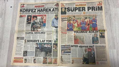 PAS SPOR GAZETESİ - 07 ŞUBAT 2003 - KONYA 3'E KİLİTLENDİ - SİVASSPOR'A 71 MİLYAR - AYDINSPOR'DA PRİM DOPİNGİ - KAF KAF BAYANLARI FİLEDE SET VERMEDİ: 3-0 - AMASYA'DA BÜYÜK YEMİN - ŞANLIURFA'YA GÜVENOYU - M.ŞANSAL KARTAL'DA - KÖRFEZ KRİZİ BREZİLYA MAÇINI VURDU - KONFEDERASYON KUPASI KURALARI 12 ŞUBAT'TA - ALKIŞLAR ÜLKER'E - EFES HESAP GÖRDÜ - AYBABA'NIN ESRARENGİZ OYUNU - EYVAH YILDIRIM YİNE DESTEK VERDİ - FANATİKLİĞİN BEDELİ - NİHAT'A ÖVGÜ - POTADA BUGÜN 3 MAÇ OYNANACAK - FERRARİ'DEN GÖZDAĞI - HÜSNÜ ÖZKARA - DURMUŞ ÇOLAK - SEBAHATTİN CEVHER - M.ŞANSAL - MERSİNLİ ALİ - TOLGA ÖNGÖREN - RAYNOLD DENOUEX - NİHAT KAHVECİ - ROBERT PROSİNECKİ - DEL PIERO - MEHMET OKUR - PİRES - MIRCEA LUCESCU - ÖZHAN CANAYDIN - ALİ DÜRÜST - RONALDO - SERGEN YALÇIN - PANCU - CORDOBA - NİYAZİ - ALİ CANSUN - HAGİ - ARİF ERDEM - MARCO AURELIO - ÖZKAN SÜMER - LEE EUL YONG - SAMET AYBABA - FAZLI - HASAN ÖZER - TİMUÇIN - AYMAN ABDÜLAZİZ - HİKMET TANRIVERDİ - TOLGA - MEHMET - ATA AKSU - DENİZ - KURTAR - ÖMER - REBROV