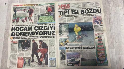 PAS SPOR GAZETESİ - 08 ŞUBAT 2003 - PANCU YENİDEN ÖNLİBERODE - TAYFUR: REKABET OLMASI GÜZEL - BEŞİKTAŞ'IN KAR KORKUSU - UZAKTAN VURUN - NİYAZİ & ZAFER ŞOKE OLDU - MİLLİ KARTAL - SULTAN TÜMER - İBRAHİM İLK KEZ ÇAĞRILDI - SERDAR GÖZÜNÜ FORMAYA DİKTİ - SİNAN & İBRAHİM TRANSFERİ YALAN - KÖRFEZ'E 5 OTOBÜS - LA LAKERS'A YAN BAKILMIYOR - HİNGİS BIRAKIYOR MU - MUTLU SONA ULAŞACAĞIZ - MORAL BOZMAK YOK - BİREYSAL HATALAR BİTECEK - REHAGEL, EROL'A HAYRAN KALDI - ALİ AKDENİZ ŞAŞKIN - SARACOĞLU BAKIMDA - PANCU - H. KÜRÜM - NİHAT KAHVECİ - TAYFUR HAVUTÇU - SİNAN ENGİN - İLHAN MANSIZ - AHMET DURSUN - LUCKESCU - GİUNTİ - NİYAZİ - ZAFER - AHMET YILDIRIM - TÜMER METİN - İBRAHİM ÜZÜLMEZ - VALİ ÇAKIR - SERDAR - KEMAL - OGÜN TEMİZKANOĞLU - KOBE BRYANT - HİNGİS - EROL - OTTO REHAGEL - ALİ AKDENİZ - ARIEL ORTEGA - OĞUZ ÇETİN - KATANEC - AHMET ÇAKAR - TURGAY ŞEREN - ZİYA ŞENGÜL - ARİS - METİN TOKAT - BÜLENT KORKMAZ - FATİH TERİM - ALİ DÜRÜST - BÜLENT DEMİRLEK - KANER - UĞUR - ELMAS - GÜZEL - NESİM