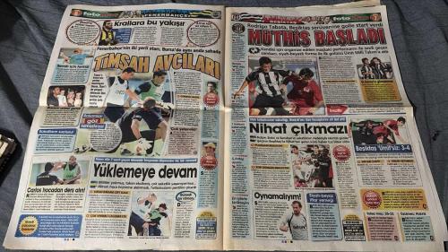 PAS FOTOMAÇ -TURKISH NEWSPAPER - DOĞUM GÜNÜ HEDİYESİ  - TAM TAKIM EKSİKSİZ GAZETE  6 EYLÜL - 2009  -MAÇIN EN HEYECANLI DAKİKALARI - SAVUNMAYA DİKKAT - SONUNA KADAR - ATES PARÇASI - TUNCAY'IN AYAK SESLERİ - ROONEY HIZLI ZORLUYOR - TAM KONSANTRASYON - FINALE KAT KÖŞEYİ DÖN - TÜRKİYE İŞİNİ İYİ BİLİR - ARDA TARİHE GEÇTİ - ARTIK O DA BİR EFSANE - MAÇIN KİLİDİNİ ÇÖZDÜ - ÖNDER'İN İLK RESMİ MİLLİ MAÇI - YENEN GOLLER DÜŞÜNDÜRÜCÜ - HAMİT'TEN FEDAKÂRLIK - EN BÜYÜK ADIM KURALLARI AŞMAKTIR - SERCAN AÇILIŞ YAPTI - TEMPOCU'DA PARA VAR - ZUMBATUR'A DİKKAT - ART ARDA OLSUN - ESTONYA'YI 4'LEDİK SIRA GELDİ BOSNA HERSEK'E - FENERBAHÇE'NİN HÜCUMBOTLARI ALEX VE DOS SANTOS'UN POSTERLİ HAYAT HİKAYESİ SALI GÜNÜ FOTOMAÇ'TA - TİMSAH AVCILARI FRANK RIJKAARD BEŞİKTAŞ'I EZBERLİYOR - - FATİH TERİM - TUNCAY - SERCAN - ARDA - BÜLENT TÜLUN - ROONEY - RÜÜTLİ - ARDA TURAN - SERCAN YILDIRIM - ZEKİ RIZA SPOREL - MUSTAFA ERTAN - OSMAN ARPACIOĞLU - UĞUR TÜTÜNEKER - SERGEN YALÇIN - FATİH TEKKE - ÖNDER - ÖNDER TURACI -