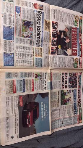 PAS FOTOMAÇ -TURKISH NEWSPAPER - DOĞUM GÜNÜ HEDİYESİ  - TAM TAKIM EKSİKSİZ GAZETE  6 EYLÜL - 2009  -MAÇIN EN HEYECANLI DAKİKALARI - SAVUNMAYA DİKKAT - SONUNA KADAR - ATES PARÇASI - TUNCAY'IN AYAK SESLERİ - ROONEY HIZLI ZORLUYOR - TAM KONSANTRASYON - FINALE KAT KÖŞEYİ DÖN - TÜRKİYE İŞİNİ İYİ BİLİR - ARDA TARİHE GEÇTİ - ARTIK O DA BİR EFSANE - MAÇIN KİLİDİNİ ÇÖZDÜ - ÖNDER'İN İLK RESMİ MİLLİ MAÇI - YENEN GOLLER DÜŞÜNDÜRÜCÜ - HAMİT'TEN FEDAKÂRLIK - EN BÜYÜK ADIM KURALLARI AŞMAKTIR - SERCAN AÇILIŞ YAPTI - TEMPOCU'DA PARA VAR - ZUMBATUR'A DİKKAT - ART ARDA OLSUN - ESTONYA'YI 4'LEDİK SIRA GELDİ BOSNA HERSEK'E - FENERBAHÇE'NİN HÜCUMBOTLARI ALEX VE DOS SANTOS'UN POSTERLİ HAYAT HİKAYESİ SALI GÜNÜ FOTOMAÇ'TA - TİMSAH AVCILARI FRANK RIJKAARD BEŞİKTAŞ'I EZBERLİYOR - - FATİH TERİM - TUNCAY - SERCAN - ARDA - BÜLENT TÜLUN - ROONEY - RÜÜTLİ - ARDA TURAN - SERCAN YILDIRIM - ZEKİ RIZA SPOREL - MUSTAFA ERTAN - OSMAN ARPACIOĞLU - UĞUR TÜTÜNEKER - SERGEN YALÇIN - FATİH TEKKE - ÖNDER - ÖNDER TURACI -