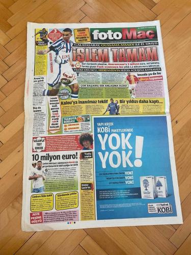 FOTOMAÇ GAZETESİ - 2 TEMMUZ 2012 - ŞAMPİYON İSPANYA - MEHMET TOPAL RESMEN FENERLİ - CİMBOM'A 3 BOMBA - MANU ÖYLE DEDİ - ROBINSON GELİYOR - MERSİN BİTİRDİ - SERVET ES-ES'TE - 2012-13 FIRTINASI - AZİZ YILDIRIM - MEHMET TOPAL - KEVIN-PRINCE BOATENG - FATİH TERİM - GÜNTEKİN ONAY - ŞENOL GÜNEŞ - HAMİT ALTINTOP - LASSANA DİARRA - FEDERICO MACHEDA - OUSSAMA ASSAIDI - BURAK YILMAZ - FİKRET ORMAN - ÜNAL AYSAL - SADRİ ŞENER - ALİ KAHRAMAN - İHSAN UÇAR - AHMET ÇALIK - CÜNEYT ÇAKIR - BAHATTİN DURAN - TARIK ONGUN - MUSTAFA EMRE EYİSOY - HÜSEYİN GÖÇEK - BÜLENT YILDIRIM - ASLI ÇAKIR ALPTEKİN - GAMZE BULUT - NEVİN YANIT - FERNANDO TORRES - XAVI - CASILLAS - DAVID SILVA - ALBA - MATA - CESC FABREGAS - MAROUANE FELLAINI - ROBINSON - EGEMEN KORKMAZ - ALPER POTUK - VEYSEL SARI - NECATİ ATEŞ - UMUT BULUT - DANY NOUNKEU - DOKA - BOBO - FABIAN ERNST - JEROME BOATENG - EMRE BELÖZOĞLU - ROGER WITTMANN - SAVAŞ ÇORLU - MERT AYDIN - EMRE BOL - ALİ İHSAN SARIÇOBAN - CENK ATILGAN - ŞABAN ÖZDEN - MACİT COŞKUN - BURH