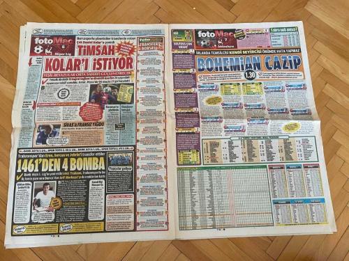 FOTOMAÇ GAZETESİ - 5 TEMMUZ 2012 - EGEMEN FENER'E 3 YILLIK İMZA ATTI - YENİ ADRES FENERBAHÇE - ARSHAVİN G.SARAY'A EVET DEDİ - ASLAN'A DANİMARKALI GOLCÜ - TRABZON'UN 7 ŞAMPİYONLUĞU VAR - GLADYATÖR F.BAHÇE'DE - SESSİZ KALMAM - SAVİÇ VE OSPİNA - 28 SENELİK ÖZLEM BİTTİ - TİMSAH KOLAR'I İSTİYOR - BOHEMİAN CAZİP - NEREDEN G.SARAY'IN STADI OLUYOR - GÜCÜNE GÜÇ KATACAK - ARSENAL'DEN CİMBOM'A - ŞİKE KARARLARINA İTİRAZLAR YAPILDI - NICKLAS BENDTNER - EGEMEN KORKMAZ - LASSANA DIARRA - RAUL ALBIOL - HAMİT ALTINTOP - ANDREY ARSHAVİN - HASSAN CETINKAYA - JOSE MOURINHO - OSCAR CORDOBA - SAMET AYBABA - STEFAN SAVIC - DAVID OSPINA - AZİZ YILDIRIM - ALİ KOÇ - HASAN ÇETİNKAYA - SADRİ ŞENER - HALUK ULUSOY - ŞENOL GÜNEŞ - HINCAL ULUÇ - ÜNAL AYSAL - FATİH TERİM - GÖKHAN GÜLEÇ - ARİF MORKAYA - ERTUĞRUL SAĞLAM - DANIEL KOLAR - İLYASOVA - BOGDAN TANJEVIC - KEREM TUNÇER - ÖMER AŞIK - ONER AYKUN - ERSAN İLYASOVA - HİDAYET TÜRKOĞLU - KEREM GÖNLÜM - NICKLAS BENDTNER - TOM BROOKES - ARSENE WENGER - MEHMET BATDAL
