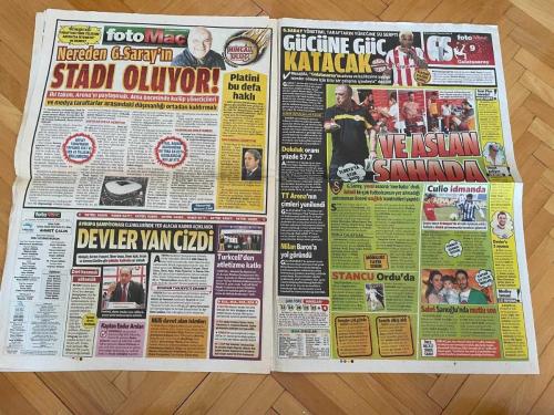 FOTOMAÇ GAZETESİ - 5 TEMMUZ 2012 - EGEMEN FENER'E 3 YILLIK İMZA ATTI - YENİ ADRES FENERBAHÇE - ARSHAVİN G.SARAY'A EVET DEDİ - ASLAN'A DANİMARKALI GOLCÜ - TRABZON'UN 7 ŞAMPİYONLUĞU VAR - GLADYATÖR F.BAHÇE'DE - SESSİZ KALMAM - SAVİÇ VE OSPİNA - 28 SENELİK ÖZLEM BİTTİ - TİMSAH KOLAR'I İSTİYOR - BOHEMİAN CAZİP - NEREDEN G.SARAY'IN STADI OLUYOR - GÜCÜNE GÜÇ KATACAK - ARSENAL'DEN CİMBOM'A - ŞİKE KARARLARINA İTİRAZLAR YAPILDI - NICKLAS BENDTNER - EGEMEN KORKMAZ - LASSANA DIARRA - RAUL ALBIOL - HAMİT ALTINTOP - ANDREY ARSHAVİN - HASSAN CETINKAYA - JOSE MOURINHO - OSCAR CORDOBA - SAMET AYBABA - STEFAN SAVIC - DAVID OSPINA - AZİZ YILDIRIM - ALİ KOÇ - HASAN ÇETİNKAYA - SADRİ ŞENER - HALUK ULUSOY - ŞENOL GÜNEŞ - HINCAL ULUÇ - ÜNAL AYSAL - FATİH TERİM - GÖKHAN GÜLEÇ - ARİF MORKAYA - ERTUĞRUL SAĞLAM - DANIEL KOLAR - İLYASOVA - BOGDAN TANJEVIC - KEREM TUNÇER - ÖMER AŞIK - ONER AYKUN - ERSAN İLYASOVA - HİDAYET TÜRKOĞLU - KEREM GÖNLÜM - NICKLAS BENDTNER - TOM BROOKES - ARSENE WENGER - MEHMET BATDAL