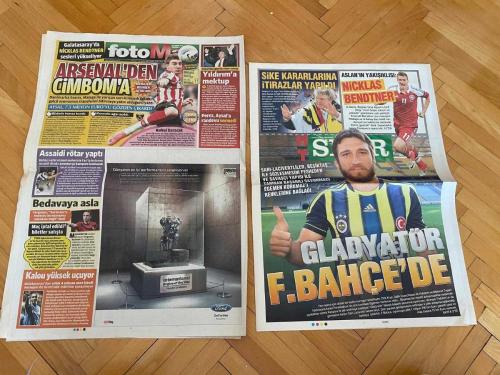 FOTOMAÇ GAZETESİ - 5 TEMMUZ 2012 - EGEMEN FENER'E 3 YILLIK İMZA ATTI - YENİ ADRES FENERBAHÇE - ARSHAVİN G.SARAY'A EVET DEDİ - ASLAN'A DANİMARKALI GOLCÜ - TRABZON'UN 7 ŞAMPİYONLUĞU VAR - GLADYATÖR F.BAHÇE'DE - SESSİZ KALMAM - SAVİÇ VE OSPİNA - 28 SENELİK ÖZLEM BİTTİ - TİMSAH KOLAR'I İSTİYOR - BOHEMİAN CAZİP - NEREDEN G.SARAY'IN STADI OLUYOR - GÜCÜNE GÜÇ KATACAK - ARSENAL'DEN CİMBOM'A - ŞİKE KARARLARINA İTİRAZLAR YAPILDI - NICKLAS BENDTNER - EGEMEN KORKMAZ - LASSANA DIARRA - RAUL ALBIOL - HAMİT ALTINTOP - ANDREY ARSHAVİN - HASSAN CETINKAYA - JOSE MOURINHO - OSCAR CORDOBA - SAMET AYBABA - STEFAN SAVIC - DAVID OSPINA - AZİZ YILDIRIM - ALİ KOÇ - HASAN ÇETİNKAYA - SADRİ ŞENER - HALUK ULUSOY - ŞENOL GÜNEŞ - HINCAL ULUÇ - ÜNAL AYSAL - FATİH TERİM - GÖKHAN GÜLEÇ - ARİF MORKAYA - ERTUĞRUL SAĞLAM - DANIEL KOLAR - İLYASOVA - BOGDAN TANJEVIC - KEREM TUNÇER - ÖMER AŞIK - ONER AYKUN - ERSAN İLYASOVA - HİDAYET TÜRKOĞLU - KEREM GÖNLÜM - NICKLAS BENDTNER - TOM BROOKES - ARSENE WENGER - MEHMET BATDAL