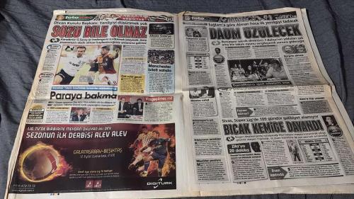 PAS FOTOMAÇ -TURKISH NEWSPAPER - DOĞUM GÜNÜ HEDİYESİ  - TAM TAKIM EKSİKSİZ GAZETE  12 EYLÜL - 2009 -TAKLAMI ATARIM - RIJKAARD, BEŞİKTAŞ SAVUNMASINI YAN TOPLARLA AŞACAK - KANATTAN DELECEK - BORCUNU ÖDE NONDA! - ŞİMDİ ESNAF DESTEK KREDİSİ %0,99* FAİZLE - DERBİ 21.00'DE BAŞLAYACAK! - İPLER ARDA'DA - 3 PUANA KİLİTLENDİK - NOBRE'YE KİLİT - G.SARAY-BEŞİKTAŞ DERBİSİ ZEKA SAVAŞINA SAHNE OLACAK - AKIL OYUNU - TOPUZ: TÜM KUPALARI ALACAĞIZ - TRABZON İÇİN GALİBİYET VAKTİ - ŞOK! EMRE'DEN 'FUTBOLU BIRAKIRIM' TEHDİDİ - SÖZÜ BİLE OLMAZ - PARAYA BAKMA - DAUM ÜZÜLECEK - ALKIŞLAR ÇARŞI'YA - BİRİ ELMA, BİRİ ARMUT - BAROS BOŞLUK BULAMAZ - BÜLENT YILDIRIM DİKKAT! - BİZ ZORU SEVERİZ - İFTARDA BULUŞMA - KEİTA - ADNAN POLAT - ZAFER ERTEM - RİJKAARD - SABRİ - KEİTA&SABRİ - KEWELL - HAKAN - TOPAL - SARP - NONDA - FRANCO - ARDA - ELANO - ARDA TURAN - SERVET ÇETİN - EMRE AŞIK - MERT NOBRE - NOBRE - MUSTAFA SARP - ÇAĞDAŞ SEVİNÇ - BARIŞ ERTÜL - ALİ ERİM - FRANK RİJKAARD - MUSTAFA DENİZLİ - NİHAT - HOLASKO -