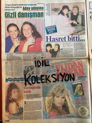 ŞEY HAFTALIK MAGAZİN GAZETESİ - DOĞUM GÜNÜ HEDİYESİ (TURKİSH - NEWSPAPER) - 3 EKİM 1987 - TAM TAKIM 12 SAYFADIR -Michael Jackson Posteri-Ümit Besen-Ali Gencebay-Semra Türel-Ünal Narçın-Sezen Aksu-Hakkı Bulut-Levent Kırca-Mükerrem Taşçıoğlu-Nükhet Duru-Dikran Masis-Gürses-Garo Matyan-Selçuk Başar-Sevtap Parman-Reşat Nuri Güntekin-Ayhan Onal-Tarık Tarcan-İbrahim Tatlıses-Ercan Özdemir-Harika Avcı-Fahrettin Aslan-Sevim Deren-Dalida-Ajda Pekkan-Erkan Özerman-İlhan Aldırma-Ferdi Özbeğen-Necmi Tufan-Turgut Özal-Hülya Koçyiğit-Müjde Ar-Sabah-Gülay Abacı-Sibel Can-Vijdan Arıkan-Ahmet Ayık-Alparslan Türkeş-Halil Tunç-Sema Özal-Kenan Evren-Aydın Menderes-Melih Tuncay-Süleyman Demirel-Oya Aydoğan-Meral Sima-Esin Özsoy-İbrahim Tatlıses-Ahmet Ayık-Ali Özdemir-Kenan Evren-Sema Özal-Hülya Koçyiğit-Müjde Ar-Ajda Pekkan-Dalida-Ferdi Özbeğen-Tarık Tarcan-Fahrettin Aslan-Sevim Deren-Erkan Özerman-Vijdan Arıkan-Sibel Can-Reşat Nuri Güntekin-Ayhan Onal-Harika Avcı-Nükhet Duru-Dikran Masis-Gürses-Garo Matya