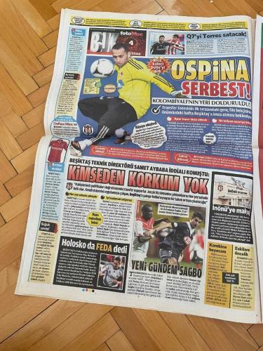 FOTOMAÇ GAZETESİ - 14 TEMMUZ 2012 - BU DA FENERBAHÇE'NİN BOMBASI: VAN DER VAART - ÖLSEM DE YEMEM - ŞENER KAÇTI - KOLO TOURE İÇİN GERİ SAYIM - KİMSEDEN KORKUM YOK - OSPİNA SERBEST - BURAK YILMAZ'A 5 MİLYON EURO ÖDENDİ - PATRON OGÜN - AHMET ÇALIK - HAKAN EROL - SAVAŞ ÇORLU - SÜLEYMAN YILMAZ - SERKAN YETMİŞOĞLU - CENGİZ TOKGÖZ - AYKUT KOCAMAN - SAMET AYBABA - ŞENOL GÜNEŞ - FATİH TERİM - ERTUĞRUL SAĞLAM - SADRİ ŞENER - ÜNAL AYSAL - ABDURRAHİM ALBAYRAK - ÜMİT DAVALA - OGÜN TEMİZKANOĞLU - VİLLAS-BOAS - TORSTEN FİNK - SÜLEYMAN HURMA - NEVZAT ŞAKAR - OĞUZ ÇETİN - ERMAN KUNTER - MOUSSA SOW - ALEX DE SOUZA - DİRK KUYT - MEHMET TOPAL - EGEMEN KORKMAZ - HASAN ALİ KALDIRIM - JOSEPH YOBO - SELÇUK ŞAHİN - SALİH UÇAN - UFUK CEYLAN - HAMİT ALTINTOP - BURAK YILMAZ - NORDİN AMRABAT - DANY NOUNKEU - UMUT BULUT - FERNANDO MUSLERA - FİLİP HOLOSKO - DAVID OSPİNA - GİRAY KAÇAR - ADRİAN MİERZEJEWSKİ - MAREK SAPARA - PAULO HENRİQUE - ZOKORA - BAMBA - TOLGA ZENGİN - RAFAEL VAN DER VAART - KOLO TOURE - MATİAS SUA