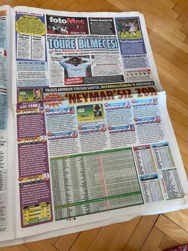 FOTOMAÇ GAZETESİ - 15 TEMMUZ 2012 - FENER 12'DEN VURDU - KARTAL AVA HAZİR - G.SARAY'IN TÖREN ALAYI - KADIKÖY'DE DEV RANDEVU - YAYLALAR YAYLALAR - BOMBA GİBİ HABER - YERİMİZ ZİRVE - SADRİ BABADAN MASALLAR - KARAKTERSİZ BURAK - TOURE BİLMECESİ - G.SARAY TÖRE'Sİ - 