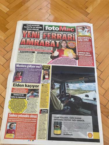 FOTOMAÇ GAZETESİ - 17 TEMMUZ 2012 - PATO İÇİN İMKANSIZ DEĞİL - CARDOZO FENERBAHÇE YOLCUSU - BERBATOV BEŞİKTAŞ GÜNDEMİNDE - NURİ ŞAHİN FENERBAHÇE'YE YAKIN - AMRABAT GALATASARAY'DA - FATİH TERİM - ÜNAL AYSAL - AZİZ YILDIRIM - SADRİ ŞENER - SAMET AYBABA - JORGE JESUS - ALEX FERGUSON - DANTCHEV - NURİ ŞAHİN - SERCAN SARARER - NORDİN AMRABAT - BAFETİMBİ GOMİS - VAN DER VAART - LASSANA DİARRA - DAVID OSPINA - SEMİH ŞENTÜRK - FİLİP HOLOSKO - FABİAN ERNST - KİM YEON-KOUNG - TAFFAREL - LEANDRO DAMIAO - MİROSLAV STOCH - YUSUF ÇELİK - RAGIP BAŞDAĞ - MUSTAFA TUNA KAYA - KEHRAM ZÜLAOĞLU - CÜNEYT ÇAKIR - ÇAĞDAŞ SEVİNÇ - HÜSEYİN ÖZKÖK - ÇAĞDAŞ DOĞAN - BRİCCİ - TURGAY DEMİR - AHMET ÇALIK - HAKAN DİLEK - ERMAN KUNTER - MUSTAFA ÖZTOPRAK - BARTU ÖZGÜR - DAME N'DOYE - ROBERT VİTTEK - BURAK YILMAZ - SELÇUK İNAN - GÖKHAN TÖRE - SAMED YEŞİL - MİLAN BAROS - SERCAN YILDIRIM - RİERA - CULIO - ÇAĞLAR BİRİNCİ - CEYHUN GÜLSELAM - YEKTA KURTULUŞ - AYDIN YILMAZ - ABDULLAH KIĞILI - SERKAN KIRINTILI - HAKAN DİNÇAY