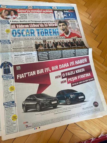 FOTOMAÇ GAZETESİ - 18 TEMMUZ 2012 - BARÇA'LI YILDIZ İBRAHİM AFELLAY BOM KAPTILDI - OSCAR CARDOZO FENERBAHÇE'DE - TRABZONSPOR'DA DAME N'DOYE TAMAM - BEŞİKTAŞ'TA YENİ FERNANDES SHIKABALA - HAMİT ALTINTOP KALBİMİN SESİ - BÜLENT TULUN - İBRAHİM AFELLAY - ROB JANSSEN - ÜNAL AYSAL - OSCAR CARDOZO - SERDAR TAŞÇI - SADRİ ŞENER - FİKRET ORMAN - SAMET AYBABA - AYKUT KOCAMAN - DİRK KUYT - STOCH - SELÇUK YULA - AZİZ YILDIRIM - İLHAN EKŞİOĞLU - ALİ KOÇ - NİHAT ÖZDEMİR - TALAT YILMAZ - TİNO COSTA - UNAI EMERY - LOUIS SAHA - SHIKABALA - DAVID OSPINA - JULIEN ESCUDÉ - FREDERIC KANOUTÉ - REFİK ARKAN - DİMİTAR BERBATOV - BURAK YILMAZ - HAMİT ALTINTOP - FELIPE MELO - AHMET ÇALIK - BRİCCİ - DAME N'DOYE - TUNCAY ŞANLI - ALPER BOĞUŞLU - TOLGA ZENGİN - ZEKİ UZUNDURUKAN - HAKAN DİLEK - ERHAN AKMAN - İSMAİL ÖZTÜRK - HALİL YAZICIOĞLU - CENK - JIMMY DURMAZ - ERGİN KELEŞ - FABİAN ERNST - YUSUF ÇELİK - COLMAN - YASİN ÖZTEKİN - ZOKORA - SONER AYDOĞDU - EGEMEN KORKMAZ - SİMAO SABROSA - QUARESMA - ALEX - VAN PERSIE