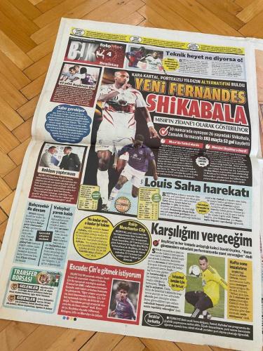 FOTOMAÇ GAZETESİ - 18 TEMMUZ 2012 - BARÇA'LI YILDIZ İBRAHİM AFELLAY BOM KAPTILDI - OSCAR CARDOZO FENERBAHÇE'DE - TRABZONSPOR'DA DAME N'DOYE TAMAM - BEŞİKTAŞ'TA YENİ FERNANDES SHIKABALA - HAMİT ALTINTOP KALBİMİN SESİ - BÜLENT TULUN - İBRAHİM AFELLAY - ROB JANSSEN - ÜNAL AYSAL - OSCAR CARDOZO - SERDAR TAŞÇI - SADRİ ŞENER - FİKRET ORMAN - SAMET AYBABA - AYKUT KOCAMAN - DİRK KUYT - STOCH - SELÇUK YULA - AZİZ YILDIRIM - İLHAN EKŞİOĞLU - ALİ KOÇ - NİHAT ÖZDEMİR - TALAT YILMAZ - TİNO COSTA - UNAI EMERY - LOUIS SAHA - SHIKABALA - DAVID OSPINA - JULIEN ESCUDÉ - FREDERIC KANOUTÉ - REFİK ARKAN - DİMİTAR BERBATOV - BURAK YILMAZ - HAMİT ALTINTOP - FELIPE MELO - AHMET ÇALIK - BRİCCİ - DAME N'DOYE - TUNCAY ŞANLI - ALPER BOĞUŞLU - TOLGA ZENGİN - ZEKİ UZUNDURUKAN - HAKAN DİLEK - ERHAN AKMAN - İSMAİL ÖZTÜRK - HALİL YAZICIOĞLU - CENK - JIMMY DURMAZ - ERGİN KELEŞ - FABİAN ERNST - YUSUF ÇELİK - COLMAN - YASİN ÖZTEKİN - ZOKORA - SONER AYDOĞDU - EGEMEN KORKMAZ - SİMAO SABROSA - QUARESMA - ALEX - VAN PERSIE