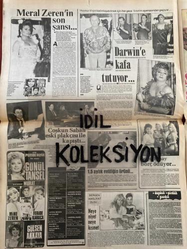 ŞEY HAFTALIK MAGAZİN GAZETESİ - DOĞUM GÜNÜ HEDİYESİ (TURKİSH - NEWSPAPER) - 2 NİSAN 1988 - TAM TAKIM 12 SAYFADIR -Emrah-Bülent Ersoy-Berna Yılmaz-Hülya Koçyiğit-Gülşen Bubikoğlu-Melda Işık-Nihat Işıklar-Nil Ünal-Meral Zeren-Hüseyin Vural-Coşkun Sabah-Oskar Plak-Dikran Masis-Serpil Benay-Suat Kutlu-Bergen-Hava Kopan-Nigar Uluerer-Bülent Akarcalı-Nil Burak-Perihan Abla-Aydın Olgun-Merih Akalın-Seza Nil Özdemir-Rauf Nuri Güntekin-Faisal Toksay-Cem Duna-Sedat Mehmet Ağa-Metin Milli-Yıldırım Güven-Meral Zeren-Coşkun Göğen-Orhan Elmasan-Yalçın Ülgen-Süleyman Demirel-Mehmet Keçeciler-Turgut Özal-Selahattin Kaya-Mesut Mercan-Ercan Vural-İbrahim Halil Çelik-Tınaz Titiz-Cem Karaca-Orhan Gencebay-Emrah-Ferdi Tayfur-Mahmut Tuncer-Hüsnü Önal-Müjdat Gezen-Yılmaz Güney-Kadir İnanır-Hüseyin Vural-Mustafa Türkcan-Ayten Gökçer-Semra Özal-Adnan Kahveci-Zeki Metin Sevgili-Mesut Yılmaz-Hülya Konuk-Tarık Akan-Mahmut Tezcan-Melike Zobu-Cihan Ünal-Selin Dilmen-Cem Özer-Erol Pekcan-Selba Yeter-Faruk Tınaz-Engi