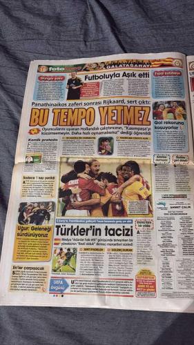 PAS FOTOMAÇ -TURKISH NEWSPAPER - DOĞUM GÜNÜ HEDİYESİ  - TAM TAKIM EKSİKSİZ GAZETE  19 EYLÜL - 2009 - DAUM'LA KAYIP! - TEK TESELLİ TOPUZ - DAUM, SOĞUKKANLILIK TELKİN ETTİ - JET HIZIYLA EL KOYDU! - FUTBOLCULARINA SAHİP ÇIKAN ALMAN HOCA, 