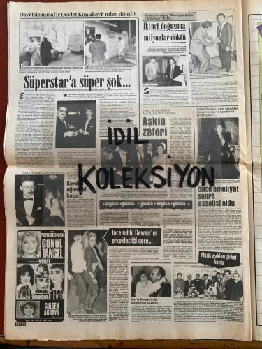 ŞEY HAFTALIK MAGAZİN GAZETESİ - DOĞUM GÜNÜ HEDİYESİ (TURKİSH - NEWSPAPER) - 13 ŞUBAT 1988 - TAM TAKIM 12 SAYFADIR -Yasemin Yalçın-Seda Sayan-Gönül Yazar-Demir Akın-Ahmet Uğurlu-Necati Uğur-Ahmet Üzmez-Ahmet Uğurlu-Seda Sayan-Gönül Yazar-Aysel Gürel-Aliya İzzetbegoviç-Aydın Oğuzlu-Recep Narin-Kemal Aslan-Demir Akın-Yasemin Yalçın-Lady Diana-Prens Charles-Lady Papatya-Tasbebek-Ahmet Uğurlu-Necati Uğur-Gönül Yazar-Seda Sayan-Aysel Gürel-Aydın Oğuzlu-Recep Narin-Kemal Aslan-Demir Akın-Lady Diana-Prens Charles-Türkan Şoray-Cihan Ünal-Rutkay Aziz-Süreyya Duru-Kerem Alışık-Bülent Ersoy-Bahar Öztan-Binhan Orhon-Banu Alkan-Sevtap Parman-Selçuk Özer-Şahin Gök-Ajda Pekkan-Selahattin Alpay-Sona Alışık-Talha Özmen-Salih Güney-Hakan Kalkavan-Serpil Çakmaklı-Selen Uçer-Necdet Tosun-Ebru Aykut-Gönül Yazar-Osman Hızlan-İrem Aykut-Metin Bara-Necdet Tosun-Kenan Evren-Turgut Özal-Erdal İnönü-Ercan Vuralhan-Bedrettin Dalan-Mehmet Keçeciler-Süleyman Demirel-Bergen Tam Sayfa Posteri
