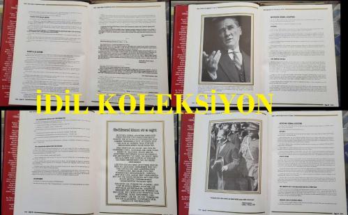 TÜRKİYE CUMHURİYETİ ve GAZİ MUSTAFA KEMAL ATATÜRK - S. ERİŞ ÜLGER, 458 SAYFA,. CİLTLİ ve ŞÖMİZLİ - TÜRKÇE, ALMANCA, FRANSIZCA ve İNGİLİZCE - MUSTAFA KEMAL ATATÜRK, OKUL YILLARI - MUSTAFA KEMAL'İN ASKERLİK HAYATI - ÜLKENİN DURUMU - SAMSUN'A ÇIKIŞ - KURTULUŞ SAVAŞI - SAKARYA MEYDAN MUHAREBESİ - BÜYÜK TAARRUZ - LOZAN KONFERANSI - ATATÜRK İLKELERİNE GENEL BAKIŞ - CUMHURİYETÇİLİK, ULUSÇULUK, HALKÇILIK, DEVLETÇİLİK, LAİKLİK, DEVLETİN LAİKLEŞMESİ - HUKUKUN LAİKLEŞTİRİLMESİ - EĞİTİMİN LAİKLEŞTİRİLMESİ - KÜLTÜRÜN LAİKLEŞTİRİLMESİ - DEVRİMCİLİK -