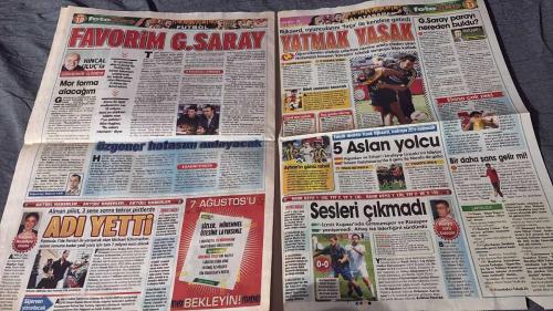 PAS FOTOMAÇ -TURKISH NEWSPAPER - DOĞUM GÜNÜ HEDİYESİ  - TAM TAKIM EKSİKSİZ GAZETE  5 AĞUSTOS - 2009 - SALGADO'YU DA HALDUN GETIR - GOKHAN'DAN FENERBAHCE'YE 5 YILLIK IMZA - KARTAL'IN SIRTI BOS KALDI - ROVANS MACININ ADAMI SIVAS'IN - ROVANS ICIN YOLCULUK GUNU - YINE URUGUAYLI - YULA YIGIDIN HAKKI YIGIDE - SIVAS AVRUPA LIGI'NE KALDI - FINSTUR SENLIGI SURUYOR - KARTAL DURMUYOR - TARIH DEGISIR - KONYA ZORU BASARIR - ADI YETTI - ANADOLU GIREMEZ - EN IYI TEKNIK EKIP G.SARAY'DA - PLAN B KHALID - EN IYI EKIP G.SARAY'DA ALANZINHO - ADNAN POLAT - AYHAN - AYKUT KOCAMAN - BAROS - BARRY - BATUHAN KARADENİZ - BEKİR KİNGUR - BILAL - BURAK - BÜLENT TIMURLENK - CARLOS - CEMİLE MUKADDES ÖZDEMİR - COUCEIRO - CRISTIAN - DANIEL RODRIGUEZ PEREZ - DAUM - DELGADO - ELANO BLUMER - EGEMEN KORKMAZ - EMRE - ENGİN BAYTAR - ERHAN - ERGÜN GÜRSOY - ERSEN MARTIN - ERÖZKAN - FERHAT ÖZTORUN - FRANK RIJKAARD - GABRIÇ - GÖKHAN - GUILLERMO RODRIGUEZ - HAKAN ŞÜKÜR - HALDUN ÜSTÜNEL - HINCAL ULUÇ - HUGO BROOS - HUGHES -