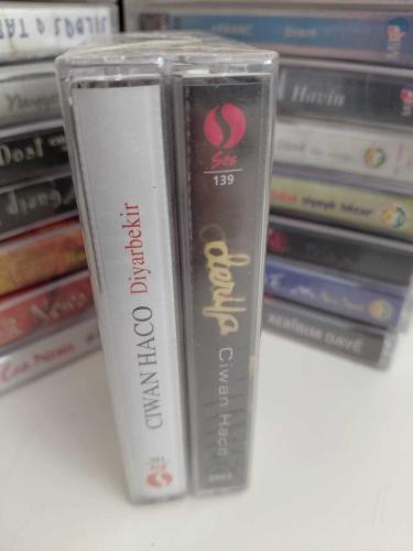 Ciwan Haco  ‎–  Diyarbekir + Derya -  Türkiye  Basım 2'li Kaset Albüm /Açılmamış Ambalajlı (Kürtçe)