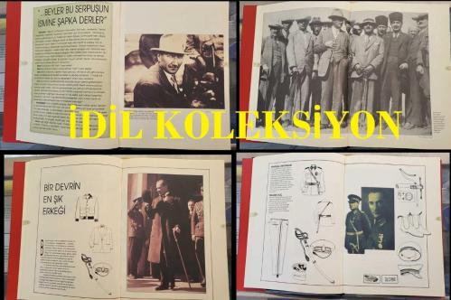 CUMHURİYET KIYAFETLERİ, ŞAZİYE KARLIKLI, DEFNE TOZAN - 271 SAYFA, CİLTLİ ve ŞÖMİZLİ, GSD HOLDİNG - FESLİ ZAMANLAR, ORHAN KOLOĞLU - İLK ŞAPKALILAR, 1910 - ŞAPKAYA TEPKİLER, İDAMLAR, MECLİS TARTIŞMALARI - ŞAPKAYLA KIYAFET ADABI, MODERN YAŞAM DALGASI - DENİZ HAMAMLARI - BELGİN ERTEN - DEVLET ERKANI ve EŞLERİ - EMİNE TURAN - POLİS, KALPAKTAN ŞAPKAYA - ÇARLİSTON RÜZGARI - CHANEL - MODADA TEKAMÜL - DÖNEMİN ÜNLÜ TERZİLERİ ve MAĞAZALARI - CAHİDE ŞIKLIĞI - PEMBE KÖŞK'TEN ÇANKAYA'YA - MODA ALMAN İŞGALİ ALTINDA - ŞAPKADAN EŞARBA, ŞEN ŞAPKA'DAN VAKKO'YA - TERZİLİK MESLEĞİNİN ANA KUCAĞI: OLGUNLAŞMA ENSTİTÜLERİ - ÜNİFORMALI KÖYLÜ ÇOCUKLARI - BABSTİL ve KIRMIZI MENDİLLER - DEMOKRATLARDA ESEN DEĞİŞİM RÜZGARI - DÜNYA MODASININ YENİ KRALI; DİOR - EKONOMİDE DEMOKRAT PARTİ İMZASI - BİR İHTİLALDEN BİR İHTİLALE - DEMİREL'İN ŞAPKASI, ECEVİT''İN MAVİ GÖMLEĞİ - GECEKONDU MODASI, ORHAN GENCEBAY - ZEKİ MÜREN'İN KIYAFET REFORMU - KIYAFETTE SİYASALLAŞMA - İMAJ DEVRİNİN SANATÇILARI - 21. YÜZYILA GİRERKEN
