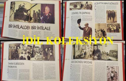 CUMHURİYET KIYAFETLERİ, ŞAZİYE KARLIKLI, DEFNE TOZAN - 271 SAYFA, CİLTLİ ve ŞÖMİZLİ, GSD HOLDİNG - FESLİ ZAMANLAR, ORHAN KOLOĞLU - İLK ŞAPKALILAR, 1910 - ŞAPKAYA TEPKİLER, İDAMLAR, MECLİS TARTIŞMALARI - ŞAPKAYLA KIYAFET ADABI, MODERN YAŞAM DALGASI - DENİZ HAMAMLARI - BELGİN ERTEN - DEVLET ERKANI ve EŞLERİ - EMİNE TURAN - POLİS, KALPAKTAN ŞAPKAYA - ÇARLİSTON RÜZGARI - CHANEL - MODADA TEKAMÜL - DÖNEMİN ÜNLÜ TERZİLERİ ve MAĞAZALARI - CAHİDE ŞIKLIĞI - PEMBE KÖŞK'TEN ÇANKAYA'YA - MODA ALMAN İŞGALİ ALTINDA - ŞAPKADAN EŞARBA, ŞEN ŞAPKA'DAN VAKKO'YA - TERZİLİK MESLEĞİNİN ANA KUCAĞI: OLGUNLAŞMA ENSTİTÜLERİ - ÜNİFORMALI KÖYLÜ ÇOCUKLARI - BABSTİL ve KIRMIZI MENDİLLER - DEMOKRATLARDA ESEN DEĞİŞİM RÜZGARI - DÜNYA MODASININ YENİ KRALI; DİOR - EKONOMİDE DEMOKRAT PARTİ İMZASI - BİR İHTİLALDEN BİR İHTİLALE - DEMİREL'İN ŞAPKASI, ECEVİT''İN MAVİ GÖMLEĞİ - GECEKONDU MODASI, ORHAN GENCEBAY - ZEKİ MÜREN'İN KIYAFET REFORMU - KIYAFETTE SİYASALLAŞMA - İMAJ DEVRİNİN SANATÇILARI - 21. YÜZYILA GİRERKEN
