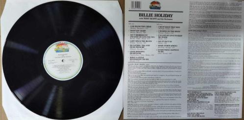 BILLIE HOLIDAY WITH TONY SCOTT AND HIS ORCHESTRA * 33LÜK PLAK
