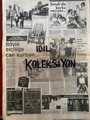ŞEY HAFTALIK MAGAZİN GAZETESİ - DOĞUM GÜNÜ HEDİYESİ (TURKİSH - NEWSPAPER) - 20 ŞUBAT 1988 - TAM TAKIM 12 SAYFADIR -Sibel Can-Hakan Ural-Selçuk Ural-Sezen Aksu-Hülya Avşar-Fatma Girik-Eşref Kolçak-Selma Sonat-Ümit Efekan-Hüner Coşkuner-Cemil İpekçi-Sadık Kızılağaç-Nazan Şoray-Serdival Film-Fulden Uras-Engin Temizer-Tolga Savacı-Semra İnanç-Leyla Toprak-Neriman-Semra İnanç-Merih Akalın-Kerem Yılmazer-Göksel Koray-Yavuz Önder-Tary Davies-Ceylan-Müjde Ar-Şener Şen-Kadir İnanır-Nevfel Müjde-Arif Arslan-Zerrin Egeliler-Hüseyin Baradan-Ali Ural-Turgut Özal-Semra Özal-Canan Yaka-Semra Türel-Muhammed Ali-Baydar Özcan-Hadi Mir Rafatli-Atatürk-Redhouane Rafati-Hulya Kocyigit-Aysel Gürel-Ahmet Özhan-Burcu Burkut-Haluk Kurdoğlu-Emel Cevizer-Meral Akalın-Rengin Kumbaracı-Arçın Atbaş-Ayşa Uluçay-Orhan Gencebay-Meltem Taner-Erhan Önal-Müşerref Akay-Mahmut Tezcan-İbrahim Tatlıses-İnsan İmer-Beşiktaş Belediye Başkanı Mithat Kola-Müge Akyamaç-Nazan Ayas-Nazan Saides Gülerşin-Alihan Ayas-Tevfik Akay-Müge