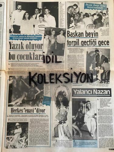 ŞEY HAFTALIK MAGAZİN GAZETESİ - DOĞUM GÜNÜ HEDİYESİ (TURKİSH - NEWSPAPER) - 20 ŞUBAT 1988 - TAM TAKIM 12 SAYFADIR -Sibel Can-Hakan Ural-Selçuk Ural-Sezen Aksu-Hülya Avşar-Fatma Girik-Eşref Kolçak-Selma Sonat-Ümit Efekan-Hüner Coşkuner-Cemil İpekçi-Sadık Kızılağaç-Nazan Şoray-Serdival Film-Fulden Uras-Engin Temizer-Tolga Savacı-Semra İnanç-Leyla Toprak-Neriman-Semra İnanç-Merih Akalın-Kerem Yılmazer-Göksel Koray-Yavuz Önder-Tary Davies-Ceylan-Müjde Ar-Şener Şen-Kadir İnanır-Nevfel Müjde-Arif Arslan-Zerrin Egeliler-Hüseyin Baradan-Ali Ural-Turgut Özal-Semra Özal-Canan Yaka-Semra Türel-Muhammed Ali-Baydar Özcan-Hadi Mir Rafatli-Atatürk-Redhouane Rafati-Hulya Kocyigit-Aysel Gürel-Ahmet Özhan-Burcu Burkut-Haluk Kurdoğlu-Emel Cevizer-Meral Akalın-Rengin Kumbaracı-Arçın Atbaş-Ayşa Uluçay-Orhan Gencebay-Meltem Taner-Erhan Önal-Müşerref Akay-Mahmut Tezcan-İbrahim Tatlıses-İnsan İmer-Beşiktaş Belediye Başkanı Mithat Kola-Müge Akyamaç-Nazan Ayas-Nazan Saides Gülerşin-Alihan Ayas-Tevfik Akay-Müge