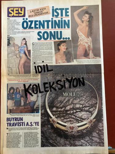 ŞEY HAFTALIK MAGAZİN GAZETESİ - DOĞUM GÜNÜ HEDİYESİ (TURKİSH - NEWSPAPER) - 22 NİSAN 1989 - TAM TAKIM 12 SAYFADIR -Sibel Can-Hakan Ural-Selçuk Ural-Ebru Özgen-Yasemin Evcim-Coşkun Evcim-Sylvester Stallone-Arnold Schwarzenegger-Christopher Reeve-Tolga Su-Aylin-Eda-Aslı-Seda-Hülya Sözer-Gönül Yazar-Elif İnci Onat-Emrah-Selin Dilmen-Ajda Pekkan-Neşe Karaböcek-Tuğba-Müslüm Gürses-Rita Sweeting-Fevzi Karakoç-Macit Koper-Savaş Dinçel-Sait Faik Abasıyanık-Cihan Ünal-Müjde Ar-Turkan Şoray-Mükerrem Akay-Sümer Dündar-Fato-Müjde Ar-Hale Soygazi-Barış Pirhasan-Vedat Türkali-Metin And-Erdal Özyağcılar-Kadri Yurdatap-Ayşe Özdemir-Hülya Avşar-Fikret Hakan-Ayhan Göncen-Dilek Deniz-Haydar Dümen-Ahu Tuğba-Ahmet Kaya-Romanesk Cumhuriyet Partisi Başkanı Necati Kumral-Fahrettin Aslan-Sibel Can’ın annesi-Sibel Can’ı bu kız boşatacak-Yasemin’in sonu-Bu hastalığın adı yok-Gönül’ü kurtaran 11 ayın sultanı-Emrah’ın sevgilisi hamile-Yok mu bu güzele bir iş-Ajda’ya hayat veren orkestra-Ver bir Ahu-Besk acısız ols