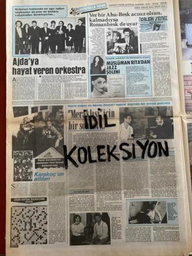 ŞEY HAFTALIK MAGAZİN GAZETESİ - DOĞUM GÜNÜ HEDİYESİ (TURKİSH - NEWSPAPER) - 22 NİSAN 1989 - TAM TAKIM 12 SAYFADIR -Sibel Can-Hakan Ural-Selçuk Ural-Ebru Özgen-Yasemin Evcim-Coşkun Evcim-Sylvester Stallone-Arnold Schwarzenegger-Christopher Reeve-Tolga Su-Aylin-Eda-Aslı-Seda-Hülya Sözer-Gönül Yazar-Elif İnci Onat-Emrah-Selin Dilmen-Ajda Pekkan-Neşe Karaböcek-Tuğba-Müslüm Gürses-Rita Sweeting-Fevzi Karakoç-Macit Koper-Savaş Dinçel-Sait Faik Abasıyanık-Cihan Ünal-Müjde Ar-Turkan Şoray-Mükerrem Akay-Sümer Dündar-Fato-Müjde Ar-Hale Soygazi-Barış Pirhasan-Vedat Türkali-Metin And-Erdal Özyağcılar-Kadri Yurdatap-Ayşe Özdemir-Hülya Avşar-Fikret Hakan-Ayhan Göncen-Dilek Deniz-Haydar Dümen-Ahu Tuğba-Ahmet Kaya-Romanesk Cumhuriyet Partisi Başkanı Necati Kumral-Fahrettin Aslan-Sibel Can’ın annesi-Sibel Can’ı bu kız boşatacak-Yasemin’in sonu-Bu hastalığın adı yok-Gönül’ü kurtaran 11 ayın sultanı-Emrah’ın sevgilisi hamile-Yok mu bu güzele bir iş-Ajda’ya hayat veren orkestra-Ver bir Ahu-Besk acısız ols