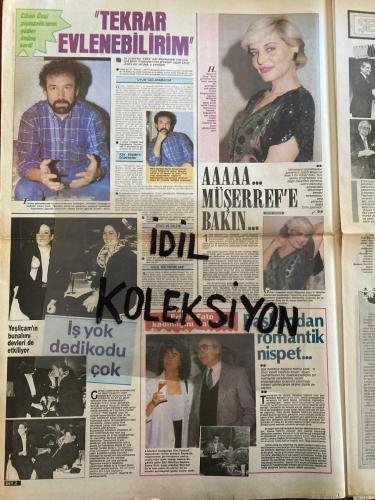 ŞEY HAFTALIK MAGAZİN GAZETESİ - DOĞUM GÜNÜ HEDİYESİ (TURKİSH - NEWSPAPER) - 22 NİSAN 1989 - TAM TAKIM 12 SAYFADIR -Sibel Can-Hakan Ural-Selçuk Ural-Ebru Özgen-Yasemin Evcim-Coşkun Evcim-Sylvester Stallone-Arnold Schwarzenegger-Christopher Reeve-Tolga Su-Aylin-Eda-Aslı-Seda-Hülya Sözer-Gönül Yazar-Elif İnci Onat-Emrah-Selin Dilmen-Ajda Pekkan-Neşe Karaböcek-Tuğba-Müslüm Gürses-Rita Sweeting-Fevzi Karakoç-Macit Koper-Savaş Dinçel-Sait Faik Abasıyanık-Cihan Ünal-Müjde Ar-Turkan Şoray-Mükerrem Akay-Sümer Dündar-Fato-Müjde Ar-Hale Soygazi-Barış Pirhasan-Vedat Türkali-Metin And-Erdal Özyağcılar-Kadri Yurdatap-Ayşe Özdemir-Hülya Avşar-Fikret Hakan-Ayhan Göncen-Dilek Deniz-Haydar Dümen-Ahu Tuğba-Ahmet Kaya-Romanesk Cumhuriyet Partisi Başkanı Necati Kumral-Fahrettin Aslan-Sibel Can’ın annesi-Sibel Can’ı bu kız boşatacak-Yasemin’in sonu-Bu hastalığın adı yok-Gönül’ü kurtaran 11 ayın sultanı-Emrah’ın sevgilisi hamile-Yok mu bu güzele bir iş-Ajda’ya hayat veren orkestra-Ver bir Ahu-Besk acısız ols