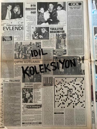 ŞEY HAFTALIK MAGAZİN GAZETESİ - DOĞUM GÜNÜ HEDİYESİ (TURKİSH - NEWSPAPER) - 22 NİSAN 1989 - TAM TAKIM 12 SAYFADIR -Sibel Can-Hakan Ural-Selçuk Ural-Ebru Özgen-Yasemin Evcim-Coşkun Evcim-Sylvester Stallone-Arnold Schwarzenegger-Christopher Reeve-Tolga Su-Aylin-Eda-Aslı-Seda-Hülya Sözer-Gönül Yazar-Elif İnci Onat-Emrah-Selin Dilmen-Ajda Pekkan-Neşe Karaböcek-Tuğba-Müslüm Gürses-Rita Sweeting-Fevzi Karakoç-Macit Koper-Savaş Dinçel-Sait Faik Abasıyanık-Cihan Ünal-Müjde Ar-Turkan Şoray-Mükerrem Akay-Sümer Dündar-Fato-Müjde Ar-Hale Soygazi-Barış Pirhasan-Vedat Türkali-Metin And-Erdal Özyağcılar-Kadri Yurdatap-Ayşe Özdemir-Hülya Avşar-Fikret Hakan-Ayhan Göncen-Dilek Deniz-Haydar Dümen-Ahu Tuğba-Ahmet Kaya-Romanesk Cumhuriyet Partisi Başkanı Necati Kumral-Fahrettin Aslan-Sibel Can’ın annesi-Sibel Can’ı bu kız boşatacak-Yasemin’in sonu-Bu hastalığın adı yok-Gönül’ü kurtaran 11 ayın sultanı-Emrah’ın sevgilisi hamile-Yok mu bu güzele bir iş-Ajda’ya hayat veren orkestra-Ver bir Ahu-Besk acısız ols
