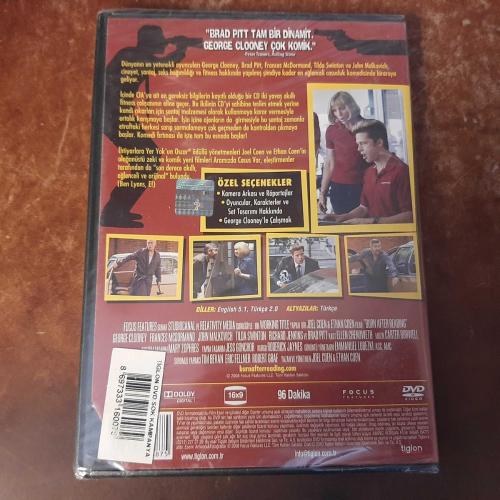 BURN AFTER READING - ARAMIZDA CASUS VAR  - ORJINAL BANDROLLU - DVD