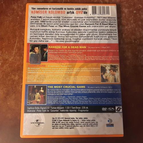 KOMİSER KOLOMBO  - ORJINAL BANDROLLU - DVD