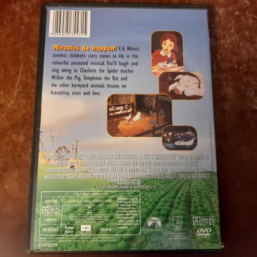 CHARLOTTE'S WEB  - ORJINAL BANDROLLU - DVD