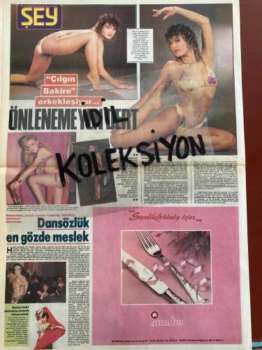 ŞEY HAFTALIK MAGAZİN GAZETESİ - DOĞUM GÜNÜ HEDİYESİ (TURKİSH - NEWSPAPER) - 11 ŞUBAT 1989 - TAM TAKIM 12 SAYFADIR -Yalçın Dümer-Sevtap Parman-Müjde Ar-Hülya Avşar-Arslan Güven-Melike Gazi-Gülay İsmetoğlu-Yasemin Evcim-Zeki Müren-Ayşe Özdemir-Samime Sanay-Nil Burak-Cemre Yaz-Nuri Sesigüzel-Birgül Sesigüzel-Cemal Yıldız-Aliye Alpayın-Mehmet Emin Sungur-Çetin Gündüz-Ahmet Kaya-Muazzez Abacı-Sibel Savcı-Harika Avcı-Avni Anıl-Matine-Suare-Ömer Arzuman-Filiz-Hüner Coşkuner-Sami Aksu-İbrahim Tatlıses-Mahmut Tuncer-Murtaza Elgin-Selda-Türkan Şoray-Şener Şen-Emin And-Atilla Candemir-Hakan Balamir-Kadir İnanır-Sun Günal-Josie And-Judi Kervancıoğlu-Meral Mansuroğlu-Aytaç Arman-Müjdat Gezen-Müslüman İman-Osmanbey Gazi-Beyoğlu Lale-Aksaray Yıldız-Roger Donaldson-Richie Hackman-Sean Young-Patton-Medha Şen-Ebru-Elli-Bekir Sacar-Füsun Erbulak-Taner Gürkan-Kemal Sunal-Gül Sunal-Göksel Kortay-Bülent Kınay-Tolga Aşkıner-Halit Akçatepe-Semra Özgül-AKM-Bülent Kıral-Necdet Tosun-Fulden Uraloğlu-Füsun Erbula