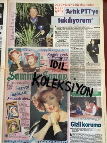 ŞEY HAFTALIK MAGAZİN GAZETESİ - DOĞUM GÜNÜ HEDİYESİ (TURKİSH - NEWSPAPER) - 11 ŞUBAT 1989 - TAM TAKIM 12 SAYFADIR -Yalçın Dümer-Sevtap Parman-Müjde Ar-Hülya Avşar-Arslan Güven-Melike Gazi-Gülay İsmetoğlu-Yasemin Evcim-Zeki Müren-Ayşe Özdemir-Samime Sanay-Nil Burak-Cemre Yaz-Nuri Sesigüzel-Birgül Sesigüzel-Cemal Yıldız-Aliye Alpayın-Mehmet Emin Sungur-Çetin Gündüz-Ahmet Kaya-Muazzez Abacı-Sibel Savcı-Harika Avcı-Avni Anıl-Matine-Suare-Ömer Arzuman-Filiz-Hüner Coşkuner-Sami Aksu-İbrahim Tatlıses-Mahmut Tuncer-Murtaza Elgin-Selda-Türkan Şoray-Şener Şen-Emin And-Atilla Candemir-Hakan Balamir-Kadir İnanır-Sun Günal-Josie And-Judi Kervancıoğlu-Meral Mansuroğlu-Aytaç Arman-Müjdat Gezen-Müslüman İman-Osmanbey Gazi-Beyoğlu Lale-Aksaray Yıldız-Roger Donaldson-Richie Hackman-Sean Young-Patton-Medha Şen-Ebru-Elli-Bekir Sacar-Füsun Erbulak-Taner Gürkan-Kemal Sunal-Gül Sunal-Göksel Kortay-Bülent Kınay-Tolga Aşkıner-Halit Akçatepe-Semra Özgül-AKM-Bülent Kıral-Necdet Tosun-Fulden Uraloğlu-Füsun Erbula