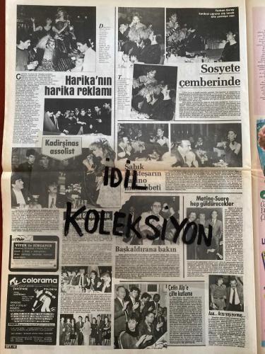 ŞEY HAFTALIK MAGAZİN GAZETESİ - DOĞUM GÜNÜ HEDİYESİ (TURKİSH - NEWSPAPER) - 11 ŞUBAT 1989 - TAM TAKIM 12 SAYFADIR -Yalçın Dümer-Sevtap Parman-Müjde Ar-Hülya Avşar-Arslan Güven-Melike Gazi-Gülay İsmetoğlu-Yasemin Evcim-Zeki Müren-Ayşe Özdemir-Samime Sanay-Nil Burak-Cemre Yaz-Nuri Sesigüzel-Birgül Sesigüzel-Cemal Yıldız-Aliye Alpayın-Mehmet Emin Sungur-Çetin Gündüz-Ahmet Kaya-Muazzez Abacı-Sibel Savcı-Harika Avcı-Avni Anıl-Matine-Suare-Ömer Arzuman-Filiz-Hüner Coşkuner-Sami Aksu-İbrahim Tatlıses-Mahmut Tuncer-Murtaza Elgin-Selda-Türkan Şoray-Şener Şen-Emin And-Atilla Candemir-Hakan Balamir-Kadir İnanır-Sun Günal-Josie And-Judi Kervancıoğlu-Meral Mansuroğlu-Aytaç Arman-Müjdat Gezen-Müslüman İman-Osmanbey Gazi-Beyoğlu Lale-Aksaray Yıldız-Roger Donaldson-Richie Hackman-Sean Young-Patton-Medha Şen-Ebru-Elli-Bekir Sacar-Füsun Erbulak-Taner Gürkan-Kemal Sunal-Gül Sunal-Göksel Kortay-Bülent Kınay-Tolga Aşkıner-Halit Akçatepe-Semra Özgül-AKM-Bülent Kıral-Necdet Tosun-Fulden Uraloğlu-Füsun Erbula
