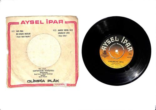 Aysel İpar – Anahtar Tanrıda Kaldi & Ayrılmalıyız Artık 45'lik Plak (10/7.5)