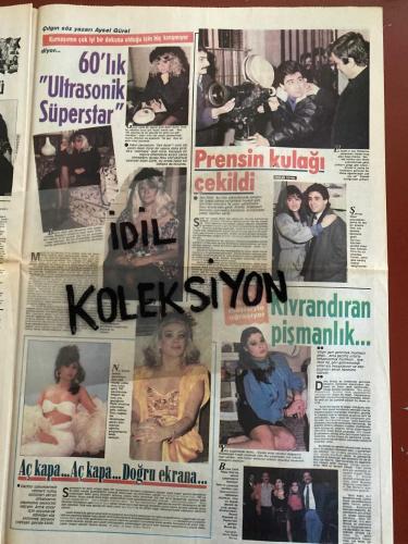 ŞEY HAFTALIK MAGAZİN GAZETESİ - DOĞUM GÜNÜ HEDİYESİ (TURKİSH - NEWSPAPER) - 18 ŞUBAT 1989 - TAM TAKIM 12 SAYFADIR -Merve Sökmen-Savaş Sökmen-Tolga Su-Emrah-Arslan Güven-Aysel Gürel-Yeliz-Gülan Duru-Derya Tuna-Latif Demirbağ-Aydoğan Tuğba-Cenk Koray-Bahattin Esenler-Oğul Ayhan-Hayri Ekender-Melih Gülgen-Serpil Çakmaklı-Kızben Yayla-Güney Yaman-Hale Soygazi-Fatma Girik-Türker İnanoğlu-Osman Seden-Emel Sayın-Ajda Pekkan-Ali Bars-Bekir Sacar-Tarık Akan-Yasemin Özgül-Fransız Ramon-Meral Orhonsay-Zuhal Olcay-Filiz Akın-Bülent Ersoy-Bubi-Aziz-Mehmet Günsur-Erol Durak-Tolga Aşkıner-Nihat İleri-Mert Kutlu-Perihan Abla-Senra Özal-Devrim Kadını-Memduh Ün-Semra Özal-Erol Taş-Halit Genç-Nurdan Tuna-Sevda Ferda-Ali Akın-Şehnaz Dilan-Epi Can-Arda Özcan-Nuri Ertürk-Erhan Fatma Girik-Hale Soygazi-Ajda Pekkan-Emel Sayın-Filiz Akın-Meral Orhonsay-Zuhal Olcay-Tarık Akan-Aysel Gürel-Serpil Çakmaklı-Merve Sökmen-Tolga Su-Emrah-Yeliz-Gülan Duru-Derya Tuna-Latif Demirbağ-Aydoğan Tuğba-Cenk Koray-Bahattin Esen