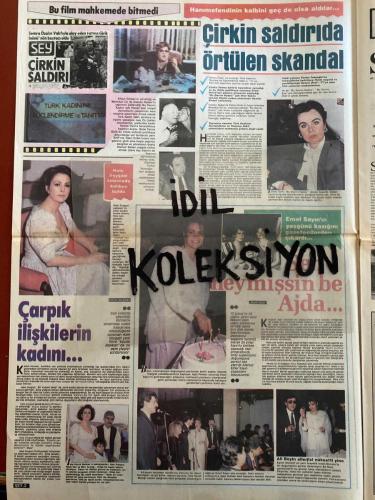 ŞEY HAFTALIK MAGAZİN GAZETESİ - DOĞUM GÜNÜ HEDİYESİ (TURKİSH - NEWSPAPER) - 18 ŞUBAT 1989 - TAM TAKIM 12 SAYFADIR -Merve Sökmen-Savaş Sökmen-Tolga Su-Emrah-Arslan Güven-Aysel Gürel-Yeliz-Gülan Duru-Derya Tuna-Latif Demirbağ-Aydoğan Tuğba-Cenk Koray-Bahattin Esenler-Oğul Ayhan-Hayri Ekender-Melih Gülgen-Serpil Çakmaklı-Kızben Yayla-Güney Yaman-Hale Soygazi-Fatma Girik-Türker İnanoğlu-Osman Seden-Emel Sayın-Ajda Pekkan-Ali Bars-Bekir Sacar-Tarık Akan-Yasemin Özgül-Fransız Ramon-Meral Orhonsay-Zuhal Olcay-Filiz Akın-Bülent Ersoy-Bubi-Aziz-Mehmet Günsur-Erol Durak-Tolga Aşkıner-Nihat İleri-Mert Kutlu-Perihan Abla-Senra Özal-Devrim Kadını-Memduh Ün-Semra Özal-Erol Taş-Halit Genç-Nurdan Tuna-Sevda Ferda-Ali Akın-Şehnaz Dilan-Epi Can-Arda Özcan-Nuri Ertürk-Erhan Fatma Girik-Hale Soygazi-Ajda Pekkan-Emel Sayın-Filiz Akın-Meral Orhonsay-Zuhal Olcay-Tarık Akan-Aysel Gürel-Serpil Çakmaklı-Merve Sökmen-Tolga Su-Emrah-Yeliz-Gülan Duru-Derya Tuna-Latif Demirbağ-Aydoğan Tuğba-Cenk Koray-Bahattin Esen