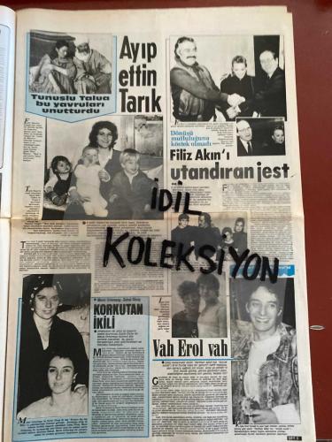ŞEY HAFTALIK MAGAZİN GAZETESİ - DOĞUM GÜNÜ HEDİYESİ (TURKİSH - NEWSPAPER) - 18 ŞUBAT 1989 - TAM TAKIM 12 SAYFADIR -Merve Sökmen-Savaş Sökmen-Tolga Su-Emrah-Arslan Güven-Aysel Gürel-Yeliz-Gülan Duru-Derya Tuna-Latif Demirbağ-Aydoğan Tuğba-Cenk Koray-Bahattin Esenler-Oğul Ayhan-Hayri Ekender-Melih Gülgen-Serpil Çakmaklı-Kızben Yayla-Güney Yaman-Hale Soygazi-Fatma Girik-Türker İnanoğlu-Osman Seden-Emel Sayın-Ajda Pekkan-Ali Bars-Bekir Sacar-Tarık Akan-Yasemin Özgül-Fransız Ramon-Meral Orhonsay-Zuhal Olcay-Filiz Akın-Bülent Ersoy-Bubi-Aziz-Mehmet Günsur-Erol Durak-Tolga Aşkıner-Nihat İleri-Mert Kutlu-Perihan Abla-Senra Özal-Devrim Kadını-Memduh Ün-Semra Özal-Erol Taş-Halit Genç-Nurdan Tuna-Sevda Ferda-Ali Akın-Şehnaz Dilan-Epi Can-Arda Özcan-Nuri Ertürk-Erhan Fatma Girik-Hale Soygazi-Ajda Pekkan-Emel Sayın-Filiz Akın-Meral Orhonsay-Zuhal Olcay-Tarık Akan-Aysel Gürel-Serpil Çakmaklı-Merve Sökmen-Tolga Su-Emrah-Yeliz-Gülan Duru-Derya Tuna-Latif Demirbağ-Aydoğan Tuğba-Cenk Koray-Bahattin Esen