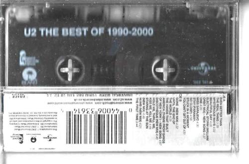 U2 The Best Of 1990-2000 (Kaset)