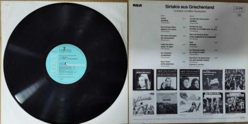 MIKIS THEODORAKIS * 12 SIRTAKIS VON MIKIS THEODORAKIS * ZORBA * 33LÜK PLAK