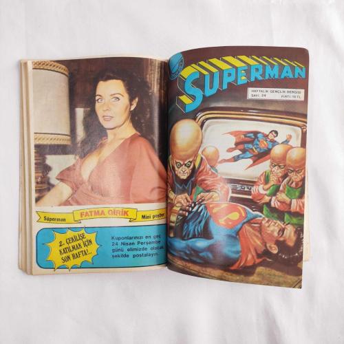 SUPERMAN Cilt - 8 ( Türkan Şoray, Ajda Pekkan, Fatma Girik Mini Posterli )