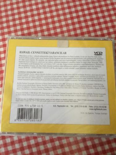 NATİONAL GEOGRAPHIC VIDEO CD HAWAII CENNETTEKİ YABANCILAR VCD AMBALAJINDA