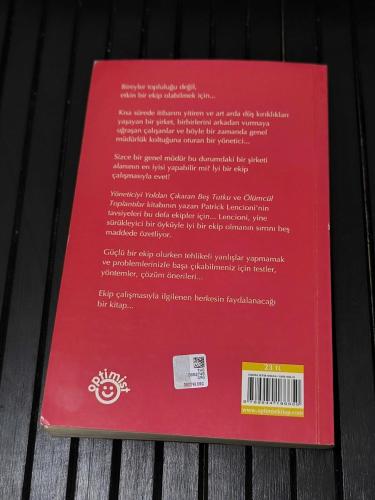 Ekiplerin Beş Temel Aksaklığı Bir Liderlik Öyküsü
