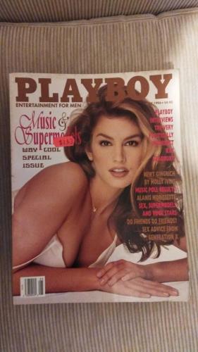 Playboy Magazine Entertainment For Men May 1996 Cindy Crawford