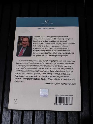GÜVEN HER ŞEYİ DEĞİŞTİREN TEK ŞEY