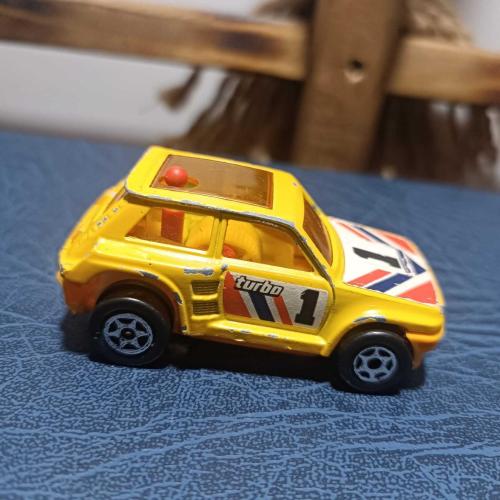 MAJORETTE MOTOR  RENAULT 5 TURBO - MADE IN FRANCE